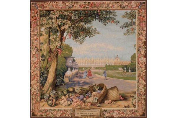 Gobelín Tapisserie Versailles carree